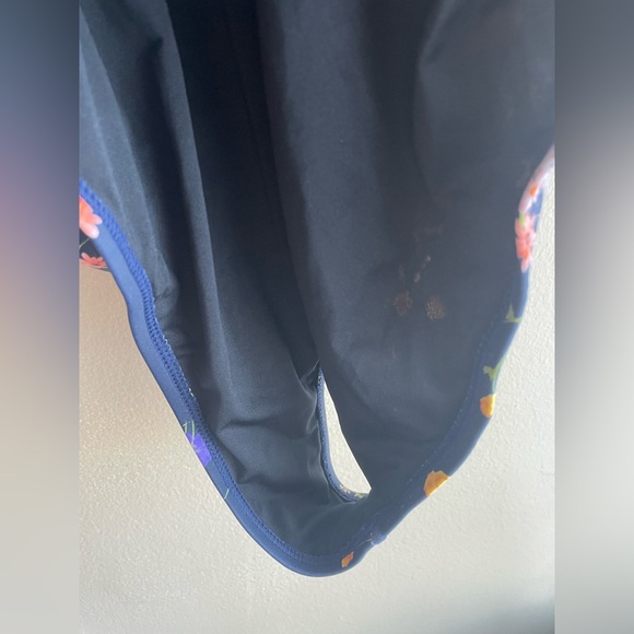 Cupshe Women Navy Floral Swimsuit One Piece Size XL - Picture 8 of 12